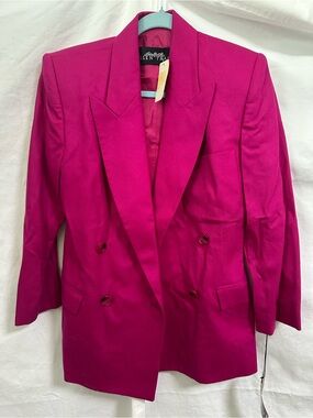 Ellen Tracy Fuchsia Blazer NWT